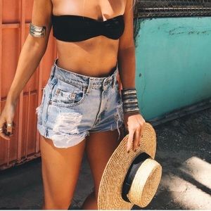 Vintage Levi jean shorts from 12th tribe